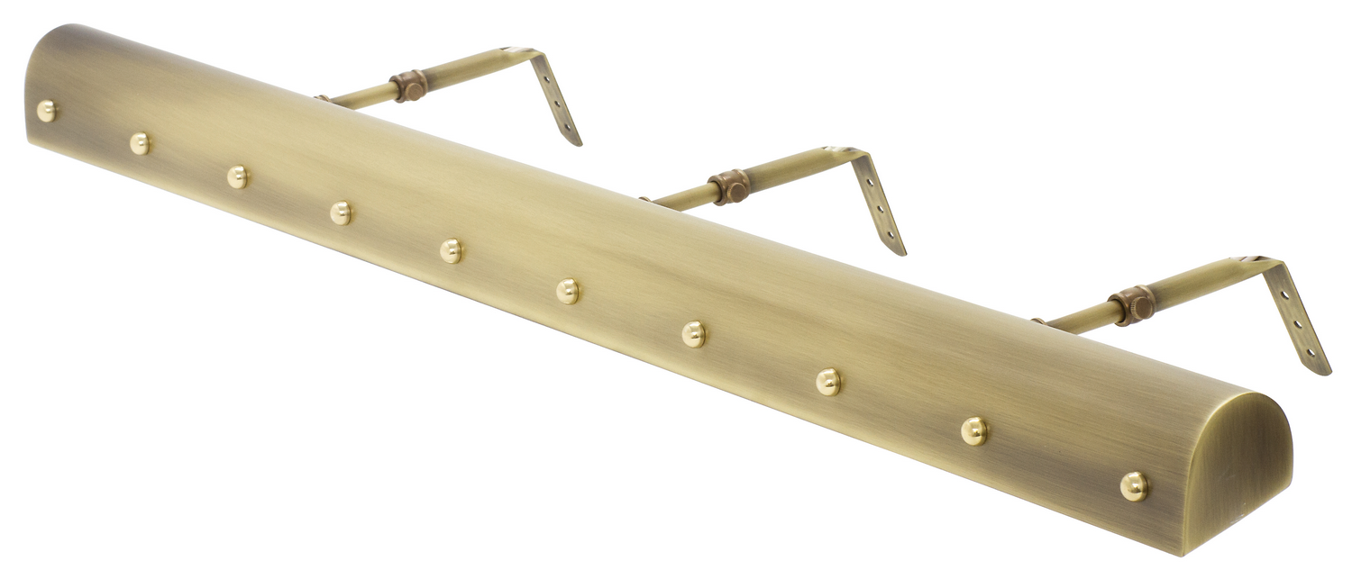 Five Light Picture Light by House of Troy - Classic Traditional Collection, Antique Brass w/Polished Brass Finish - TB36-AB/PB