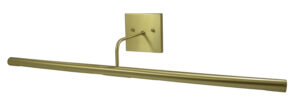 LED Picture Light by House of Troy - Slim-line Collection, Satin Brass Finish - DSLEDZ28-51