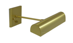 Two Light Picture Light by House of Troy - Classic Traditional Collection, Satin Brass Finish - DT14-51