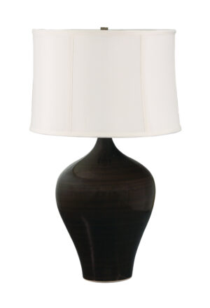 One Light Table Lamp by House of Troy - Scatchard Collection, Brown Gloss Finish - GS160-BR