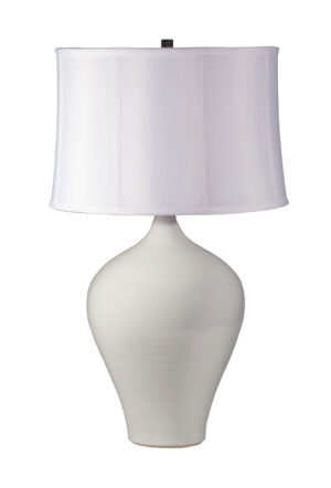 One Light Table Lamp by House of Troy - Scatchard Collection, White Gloss Finish - GS160-WG