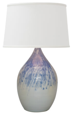One Light Table Lamp by House of Troy - Scatchard Collection, Decorated Gray Finish - GS202-DG