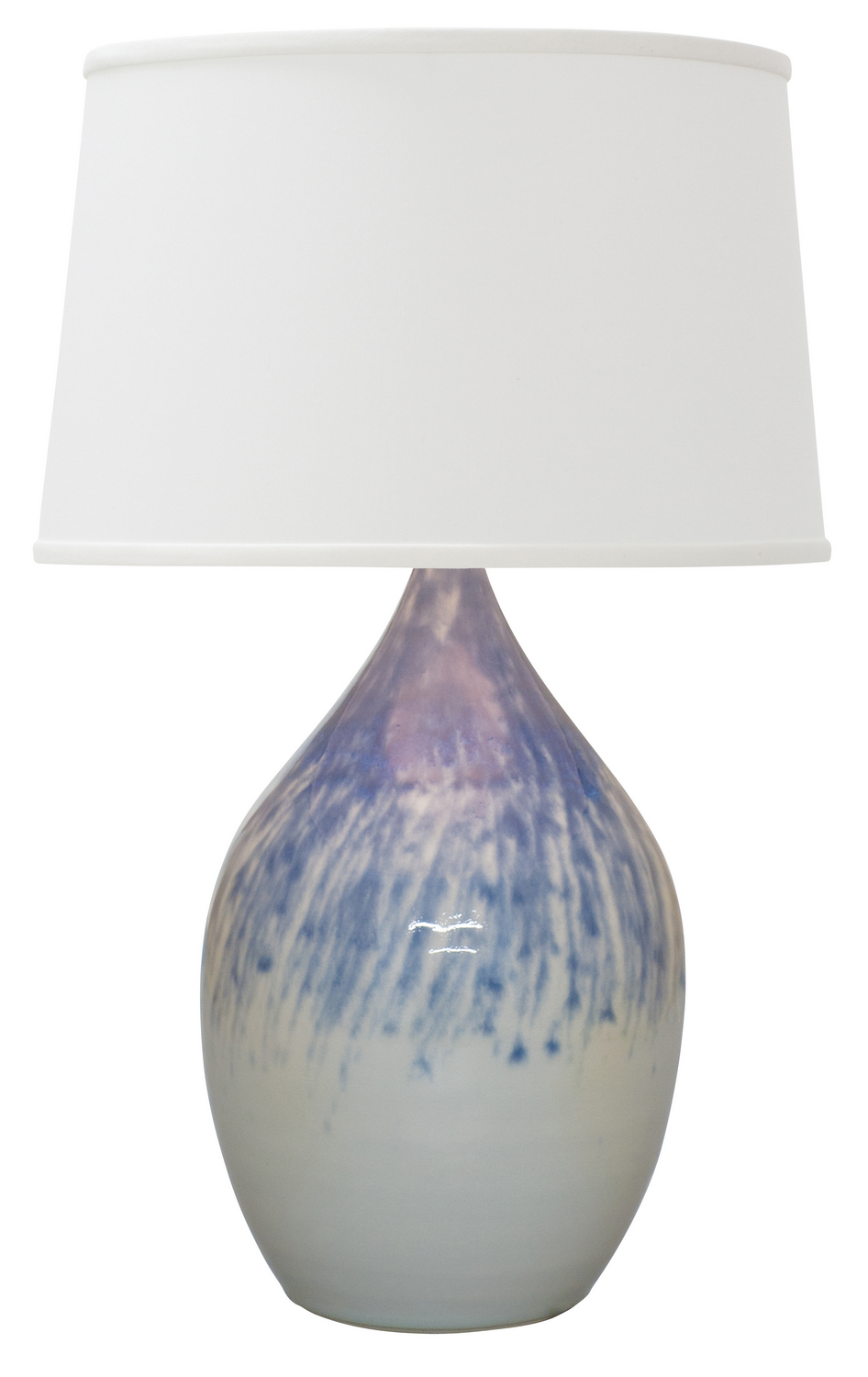 One Light Table Lamp by House of Troy - Scatchard Collection, Decorated Gray Finish - GS202-DG