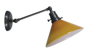 One Light Wall Sconce by House of Troy - Otis Collection, Oil Rubbed Bronze Finish - OT675-OB-AM