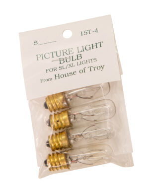 Light Bulb by House of Troy - Accessory Collection - 15T4-BAG