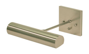One Light Picture Light by House of Troy - Classic Contemporary Collection, Satin Nickel Finish - DC9-52