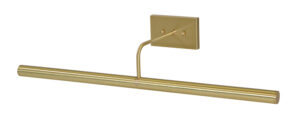 Four Light Picture Light by House of Troy - Slim-line Collection, Satin Brass Finish - DSL24-51