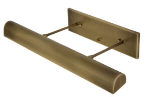 Three Light Picture Light by House of Troy - Classic Traditional Collection, Antique Brass Finish - DT24-71