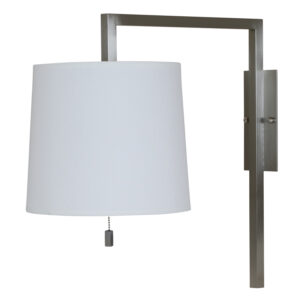 One Light Wall Sconce by House of Troy - Wall Sconce Collection, Satin Nickel Finish - WL630-SN