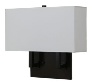 Two Light Wall Sconce by House of Troy - Wall Sconce Collection, Architectural Bronze Finish - WL632-ABZ