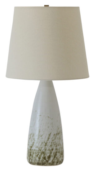 One Light Table Lamp by House of Troy - Scatchard Collection, Decorated White Finish - GS850-DWG