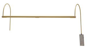 LED Picture Light by House of Troy - Ultra Slim-line Collection, Satin Brass Finish - USLEDZ28-51