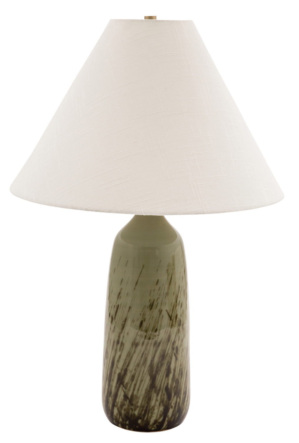 One Light Table Lamp by House of Troy - Scatchard Collection, Decorated Celadon Finish - GS100-DCG