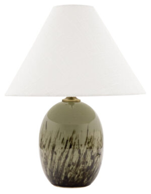 One Light Table Lamp by House of Troy - Scatchard Collection, Decorated Celadon Finish - GS140-DCG
