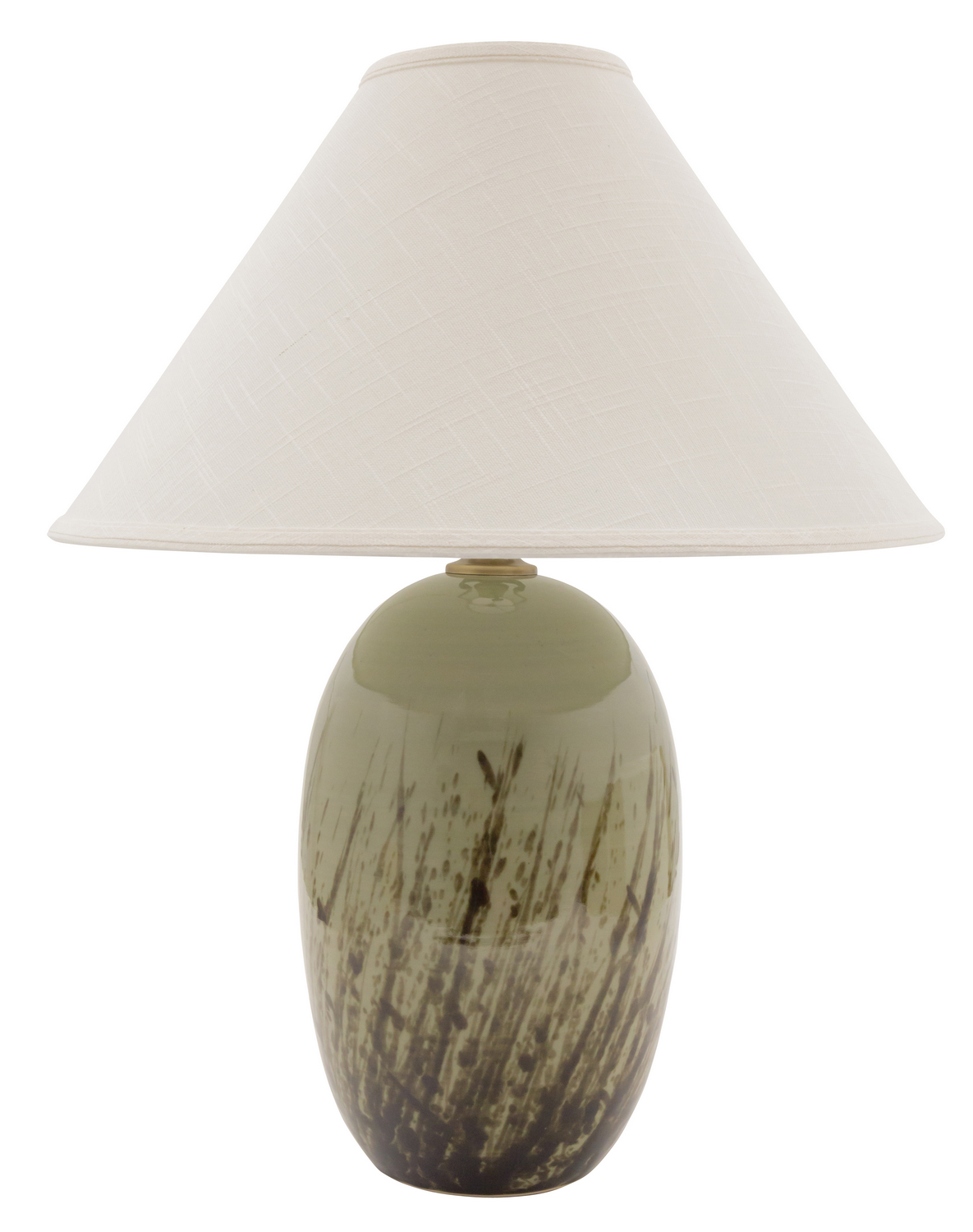 One Light Table Lamp by House of Troy - Scatchard Collection, Decorated Celadon Finish - GS150-DCG