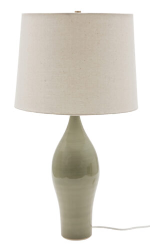 One Light Table Lamp by House of Troy - Scatchard Collection, Celadon Finish - GS170-CG
