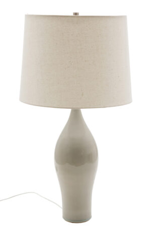 One Light Table Lamp by House of Troy - Scatchard Collection, Gray Gloss Finish - GS170-GG