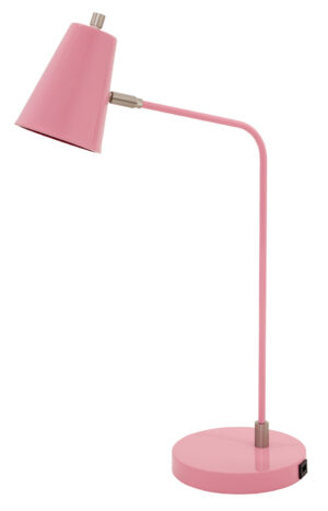 LED Table Lamp by House of Troy - Kirby Collection, Pink Finish - K150-PK