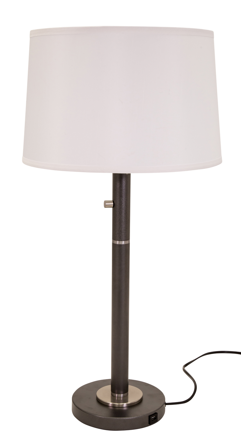 Three Light Table Lamp by House of Troy - Rupert Collection, Granite Finish - RU750-GT