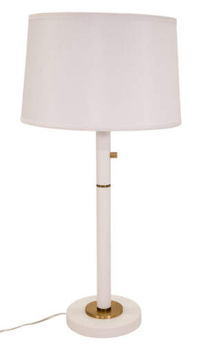 Three Light Table Lamp by House of Troy - Rupert Collection, White Finish - RU750-WT