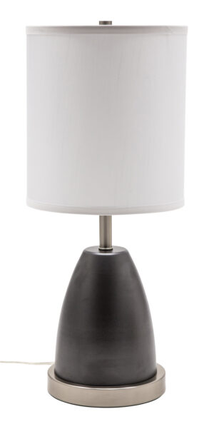 One Light Table Lamp by House of Troy - Rupert Collection, Granite Finish - RU751-GT
