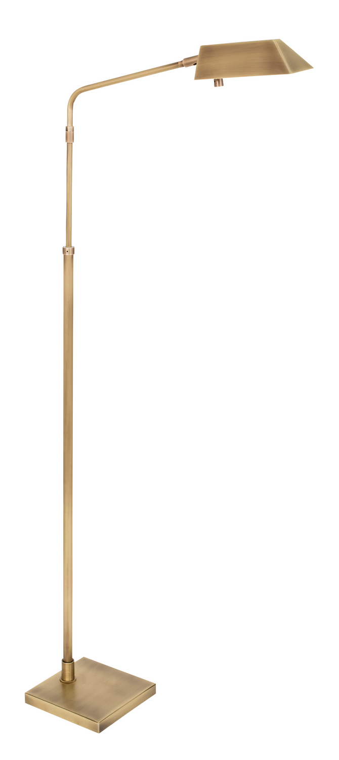 LED Floor Lamp by House of Troy - Newbury Collection, Antique Brass Finish - NEW200-AB