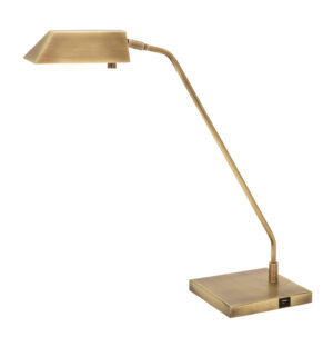 LED Table Lamp by House of Troy - Newbury Collection, Antique Brass Finish - NEW250-AB