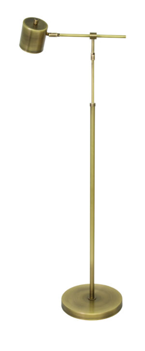 LED Floor Lamp by House of Troy - Morris Collection, Antique Brass Finish - MO200-AB