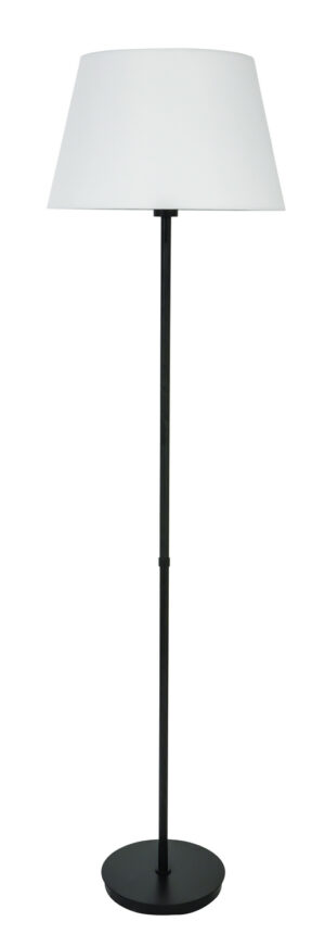 Three Light Floor Lamp by House of Troy - Vernon Collection, Black Finish - VER500-BLK