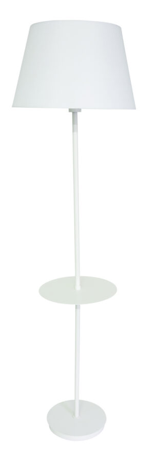 Three Light Floor Lamp by House of Troy - Vernon Collection, White Finish - VER502-WT