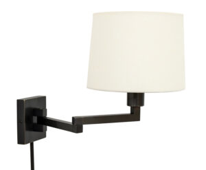One Light Wall Sconce by House of Troy - Wall Swing Collection, Oil Rubbed Bronze Finish - WS720-OB