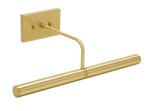 Two Light Picture Light by House of Troy - Slim-line Collection, Satin Brass Finish - DSL14-51