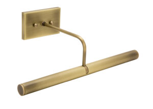 Two Light Picture Light by House of Troy - Slim-line Collection, Antique Brass Finish - DSL14-71
