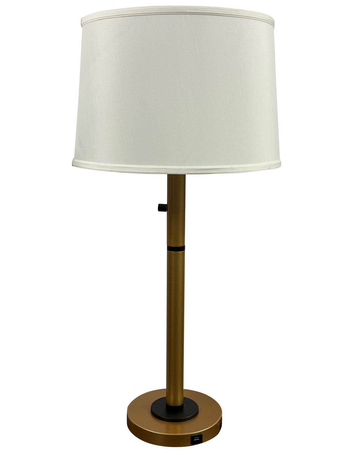 Three Light Table Lamp by House of Troy - Rupert Collection, Heritage Gold/Black Finish - RU750-HGBLK - Image 4